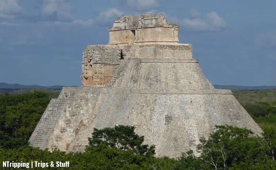Mexico - Uxmal Mayan Pyramid