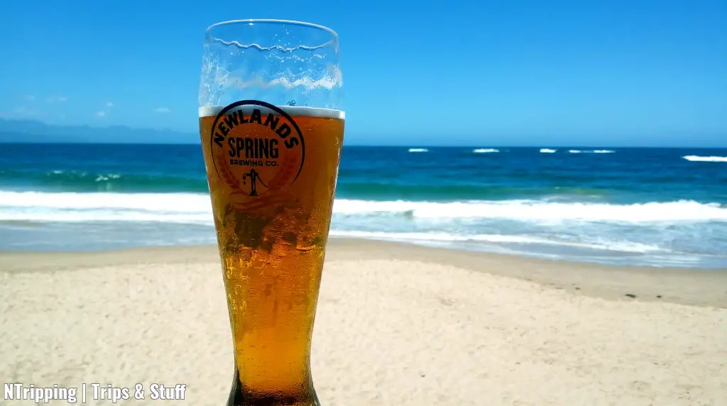 South African Beer At The Beach