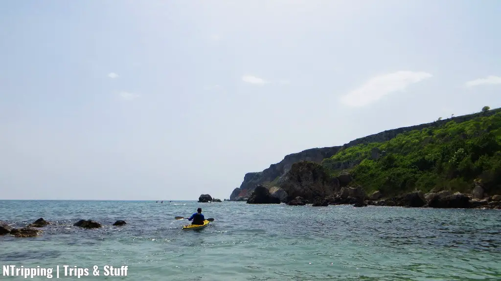 Sea Kayaking At The Northern Black Sea Coast