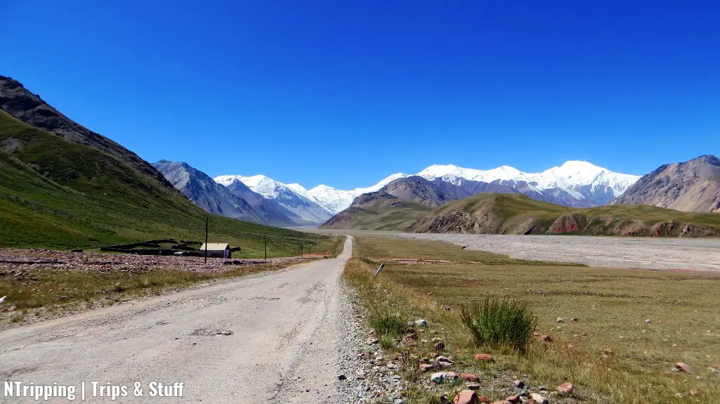 Great Scenery At The End Of The Pamir Highway