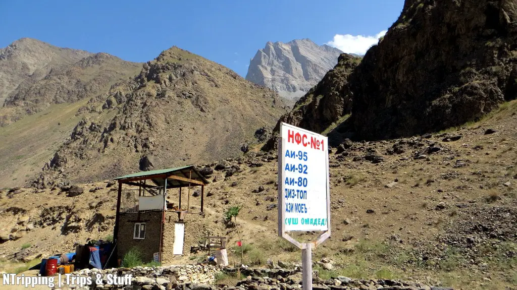 Gas Station in the Pamirs