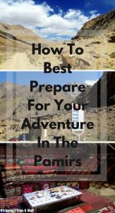 How To Prepare For The Pamirs Pin