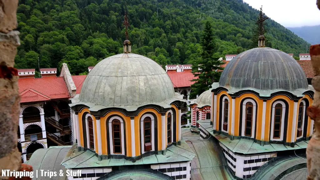 Church Domes From Hrelyo Tower