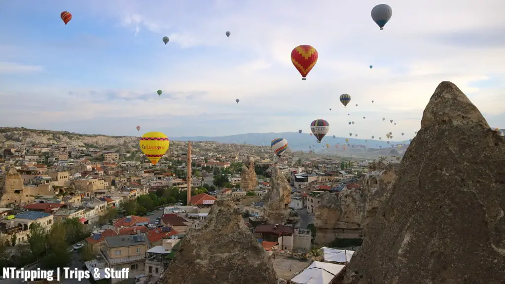 Hot Air Balloons Over Göreme Cappadocia