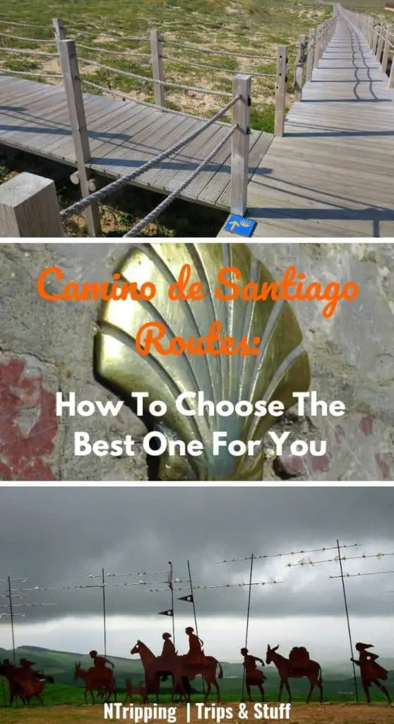 Camino de Santiago Routes Pin