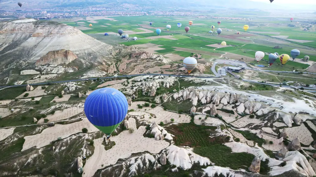 Flying High Over Cappadocia Turkey
