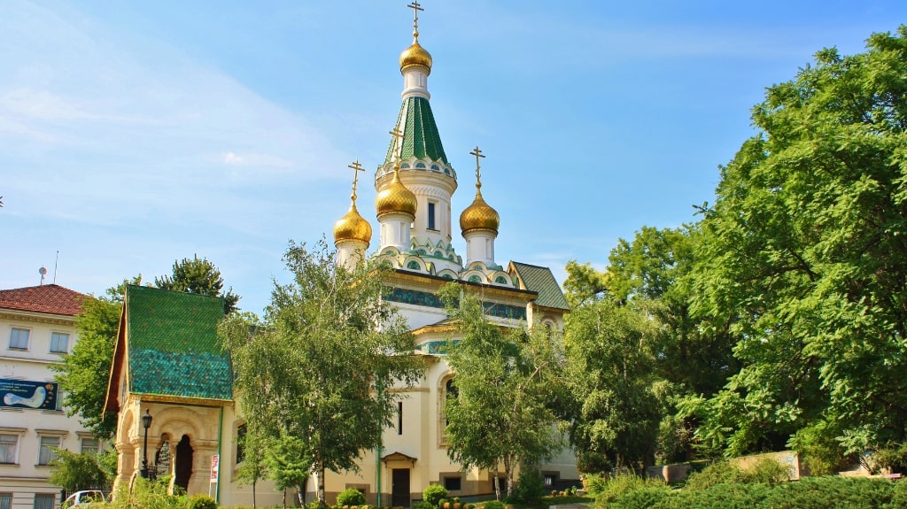 Russian Church Sofia Bulgaria