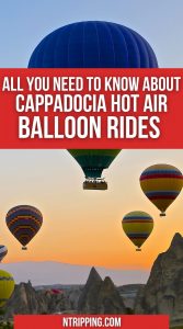 Cappadocia Hot Air Balloon Rides Pin