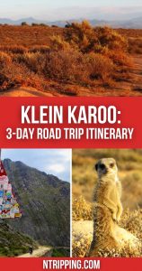 Klein Karoo South Africa Pin