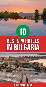 Best Spa Hotels in Bulgaria Pin