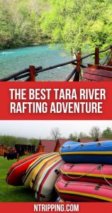 Tara River Canyon Tara River Rafting Pin