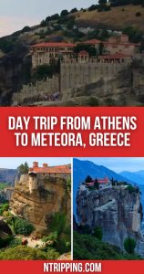 Day Trip from Athens to Meteora Pin