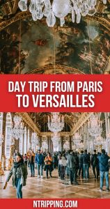 Day Trip from Paris to Versailles Pin